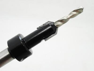 硬質(zhì)合金木工沉孔鉆安裝錐頭木螺絲使用方法步驟